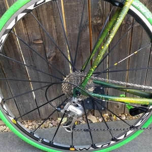 Unknown Green Steel Frame with Custom Paint Green