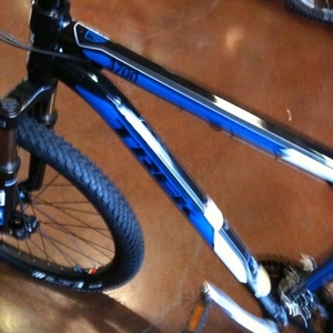 2012 Trek 3700 Disc Black, Blue, and White