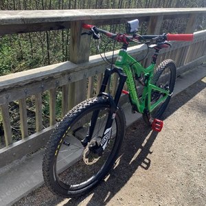 2015 Santa Cruz Bronson CC V1 Green