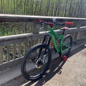 2015 Santa Cruz Bronson CC V1 Green