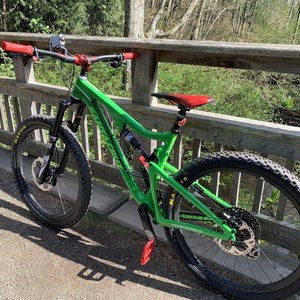 2015 Santa Cruz Bronson CC V1 Green