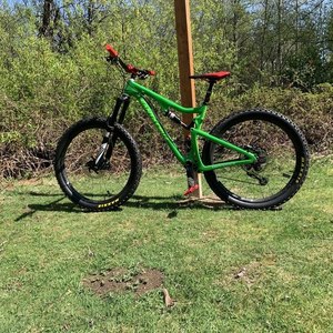 2015 Santa Cruz Bronson CC V1 Green