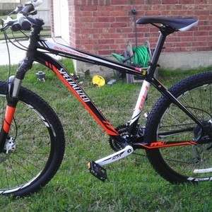 Specialized Rockhopper Comp Orange, White, and Black
