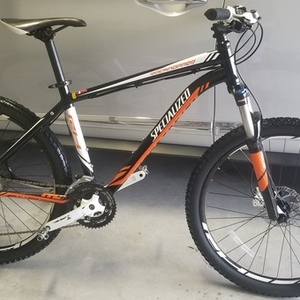Specialized Rockhopper Comp Orange, White, and Black