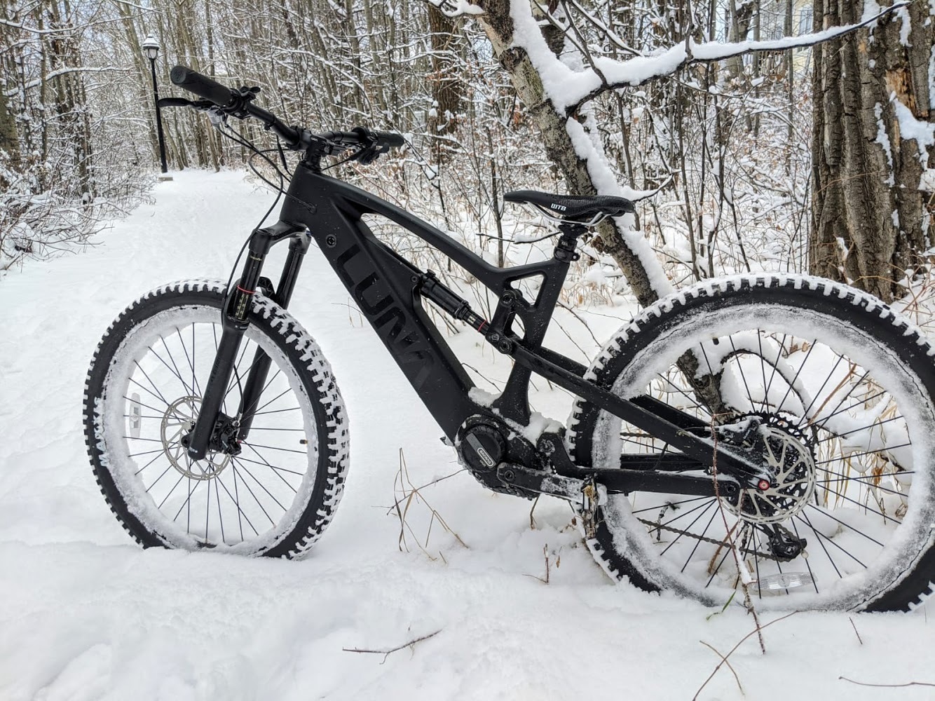 2018 Luna Cycle X1 Enduro FS EBIKE