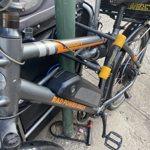 2019 Rad Power Bikes RadCity Silver, gray or bare metal