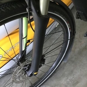 2018 Specialized Vado Silver, gray or bare metal