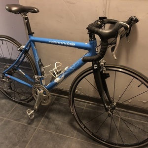 2015 Cannondale Synapse Blue and White