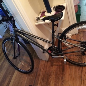 2014 Trek 7.2 FX Silver, gray or bare metal