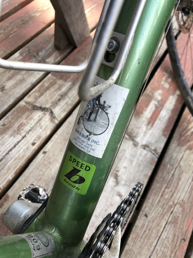 Brodie Revel, 6061 series, butted aluminium