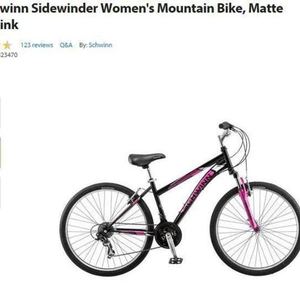 2014 Schwinn 26" Sidewinder Black and Pink
