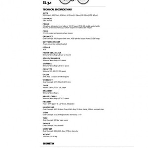 2020 Fuji 2018 FUJI SL 3.1 Black