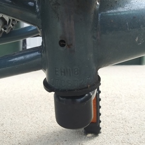 2018 Nishiki Heat treated Hi- Ten steel Silver, gray or bare metal