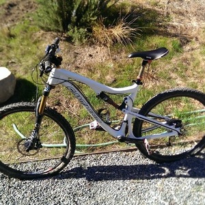 2013 Santa Cruz TRC White