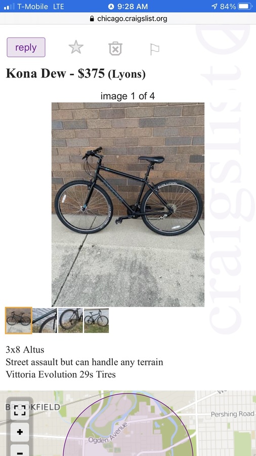 Stolen 2021 Kona Dew