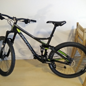 2015 Devinci Troy XP Carbon Black and Green