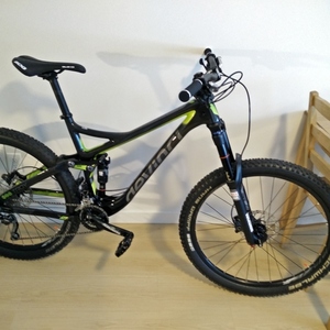 2015 Devinci Troy XP Carbon Black and Green