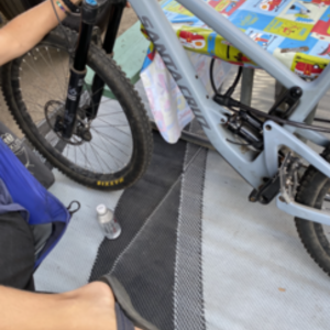 2019 Santa Cruz Bronson Silver, gray or bare metal