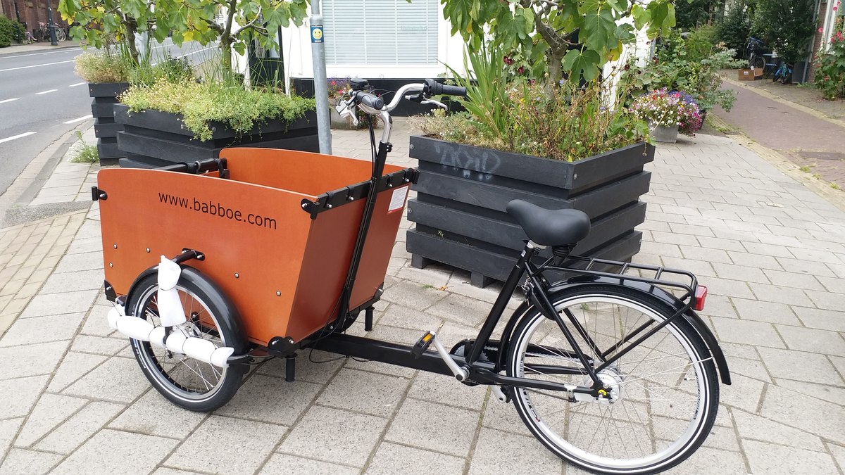 2020 Babboe Big cargo tricycle (front storage)