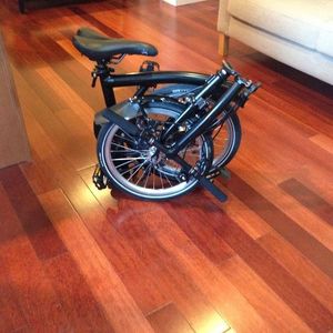 2015 Brompton Bicycle S6L Black