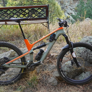 2018 Canyon bicycles Spectral CF 8.0 Brown and Orange