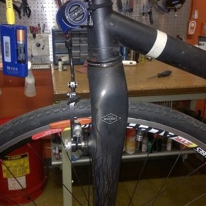 Tapered head tube
