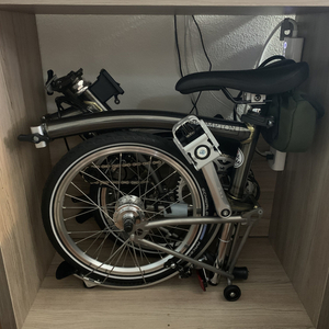 2020 Brompton Bicycle Brompton Raw Lacquer Superlight S6L T