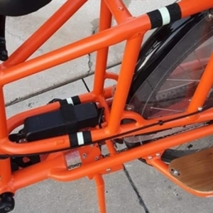 2019 Rad Power Bikes RadWagon cargo bike (front storage) Orange