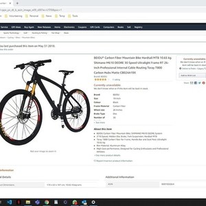 2018 BEIOU CB024A19X Black and Red
