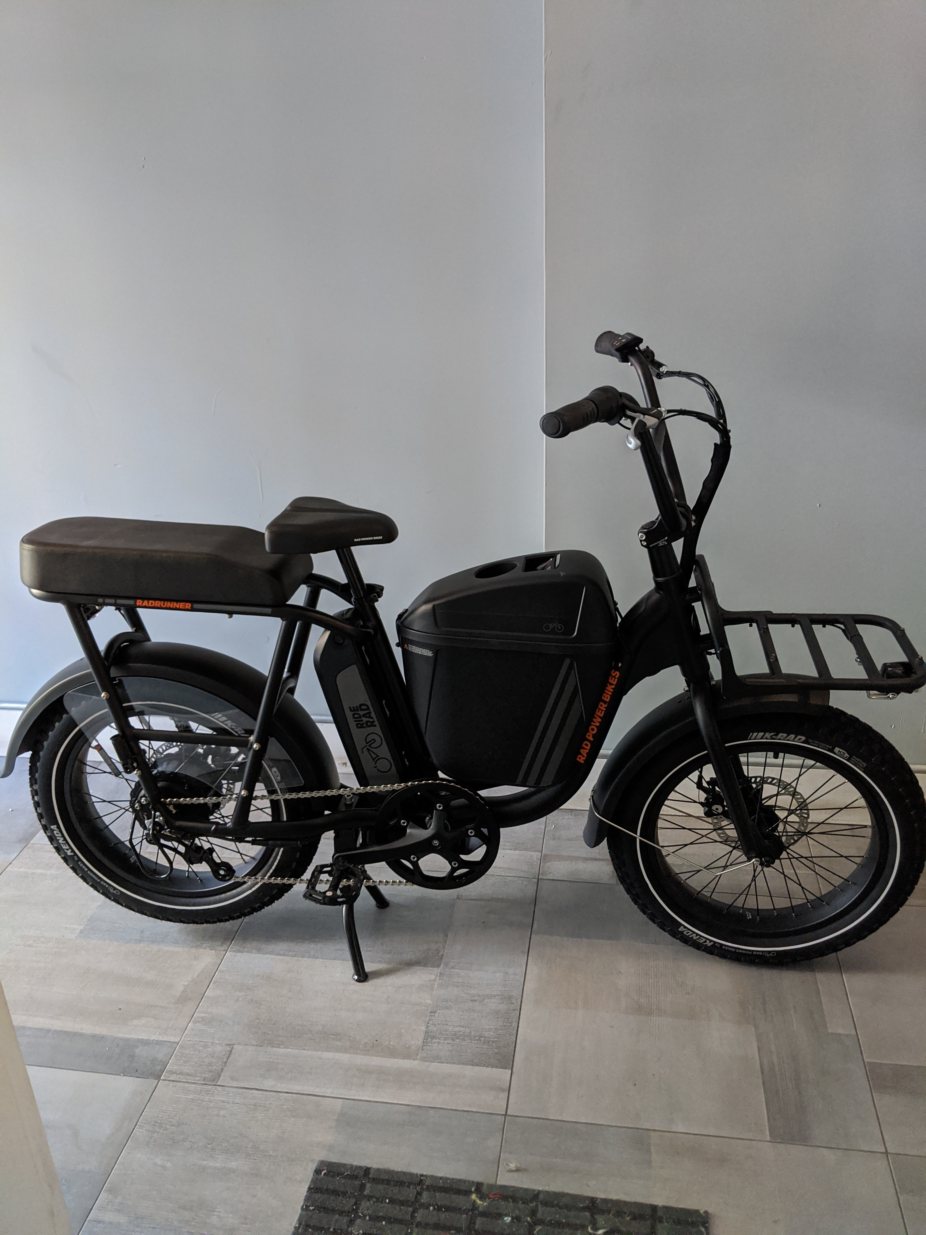 rad power bike front rack installation