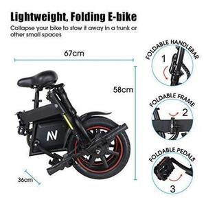 2020 Moovway Electric Bike Black