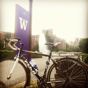 2011 Fuji Newest 1.0 Black and Orange