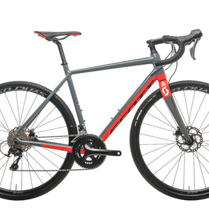 2018 SCOTT Speedster Gravel 10 Disc Silver, gray or bare metal