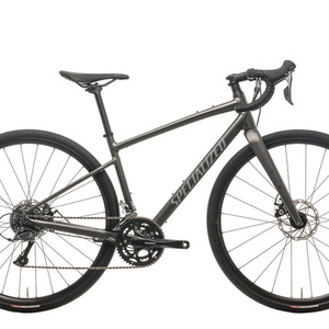 2021 Specialized Diverge E5 Silver, gray or bare metal