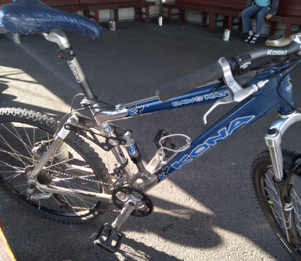 2016 Kona Dawg matic (full suspension disc brake)