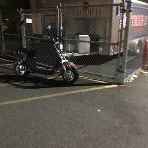 2020 Electric Bike United Kingdom Flag Red and Blue