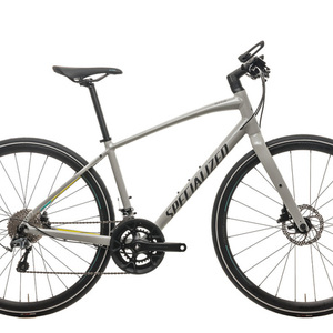 2019 Specialized Sirrus Elite Alloy Womens Silver, gray or bare metal
