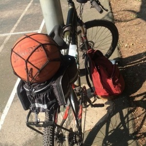2015 Cannondale Trail 3 Green, Red, and Silver, gray or bare metal
