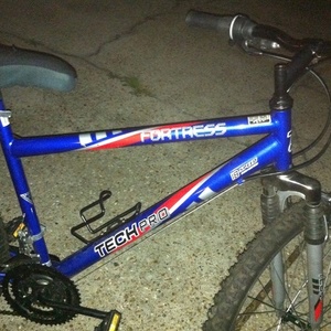 Tech Pro Fortress Blue, Red, and Silver or Gray