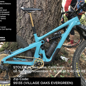 2020 Yeti SB165 TURQ 2020 Teal