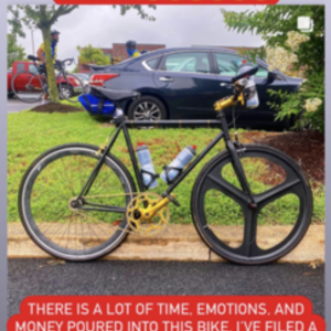 Projekt Fixie Fixie Black and Yellow or Gold