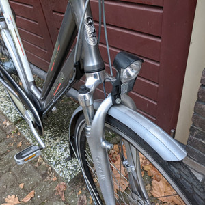 Gazelle Chamonix Silver, gray or bare metal