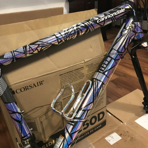 Cannondale Quick Women's 5 Black and Stickers tape or other cover-up