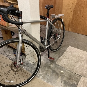 2016 Trek Silver, gray or bare metal