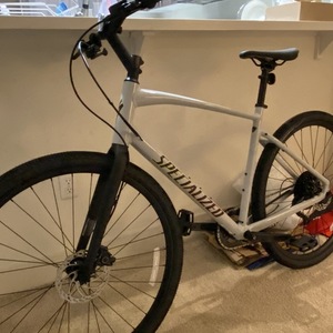 2020 Specialized Sirrus X 2.0 Silver, gray or bare metal