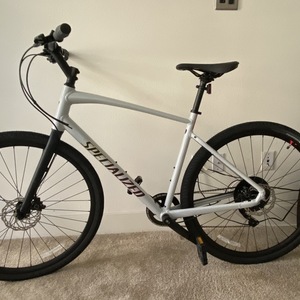 2020 Specialized Sirrus X 2.0 Silver, gray or bare metal