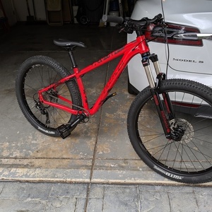 2018 Salsa Timberjack Red