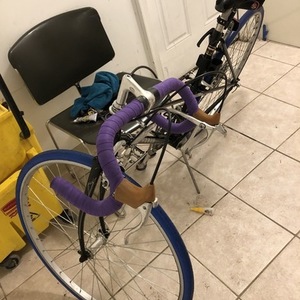 1985 Shogun Mixte Black and Blue