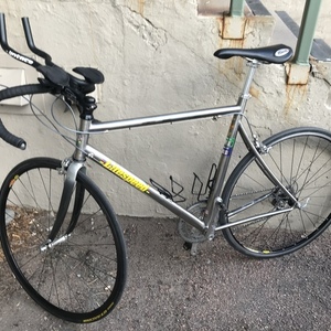 2001 Litespeed Ultimate Silver, gray or bare metal