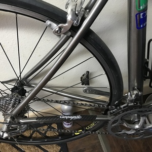 2001 Litespeed Ultimate Silver, gray or bare metal